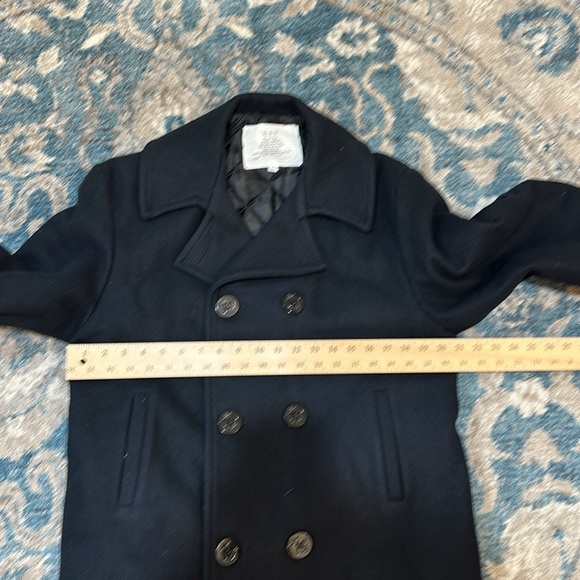 Wool Pea Coat USN - Picture 3 of 7